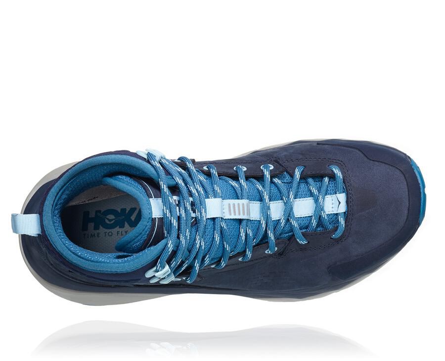 Hoka One One Yürüyüş Botları Kadın Lacivert - Kaha Gore-Tex - CD5032946